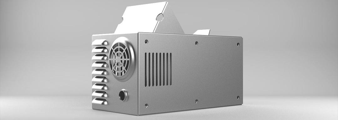 Sheet-metal enclosure example